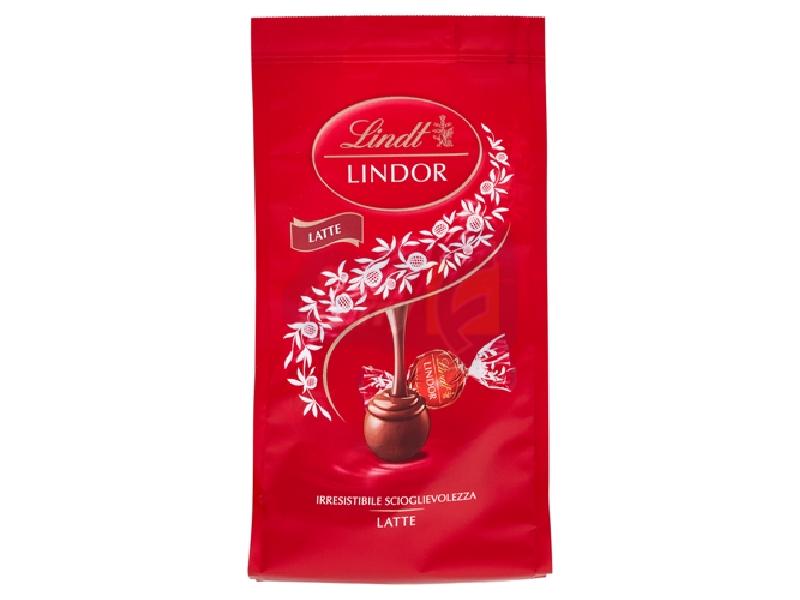 LINDT CORNET LINDOR LATTE GR.112 BAG              