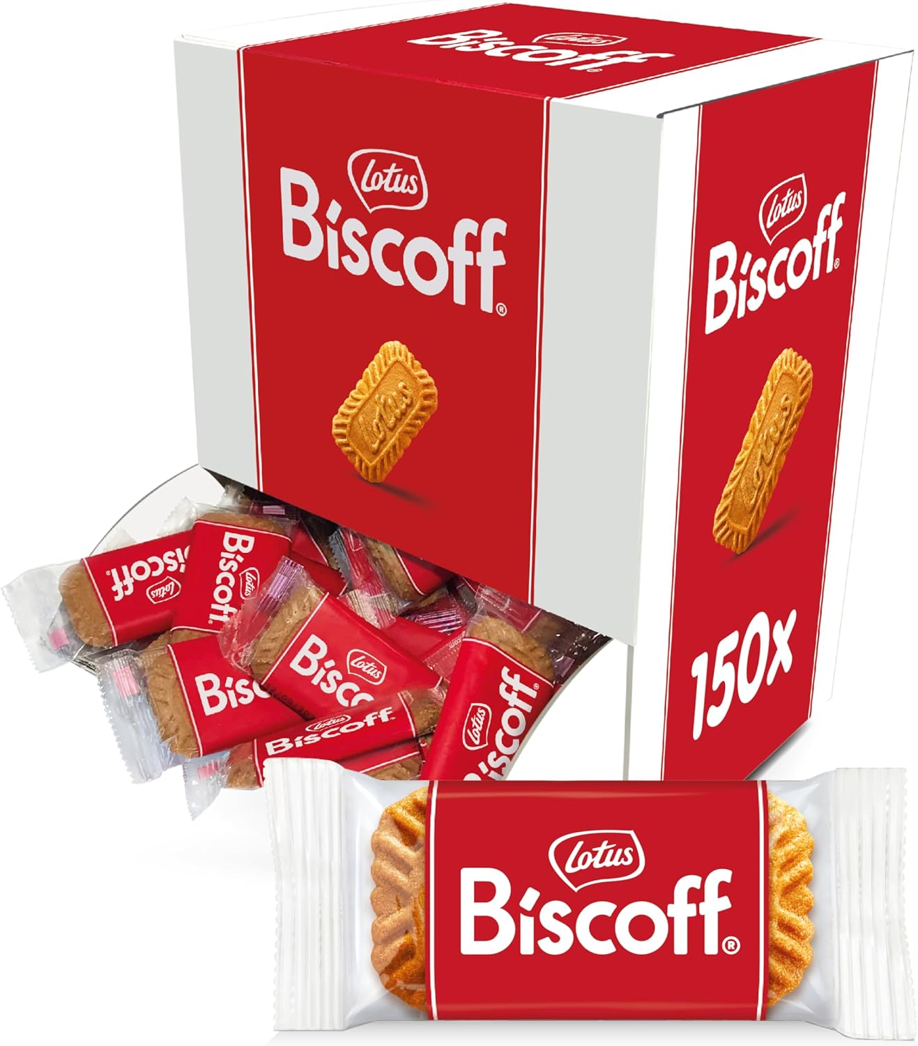 EXPO BISC.LOTUS BISCOFF CARAMEL G625 X 150PZ      