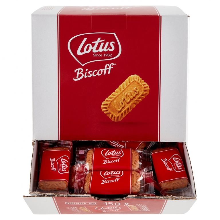 EXPO BISC.LOTUS BISCOFF CARAMEL G625 X 150PZ      