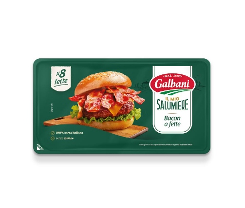 BACON AFFETTATO GR.100 GALBANI                    