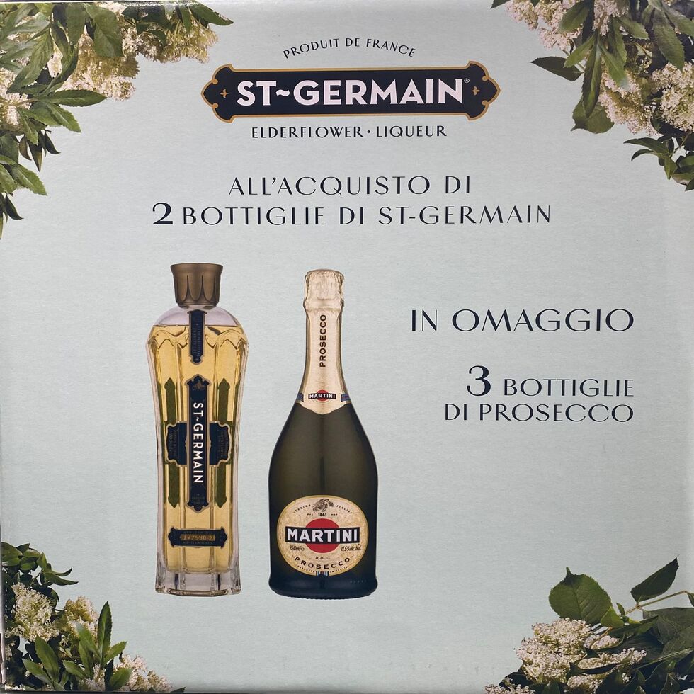 ST GERMAIN CL.70 CONF.X2BTG+3BTG PROSECCO OMAGGIO 