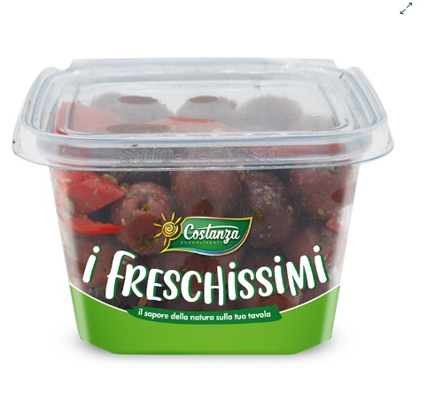 OLIVE NERE ALLA CONTADINA GR.400 COSTANZA         