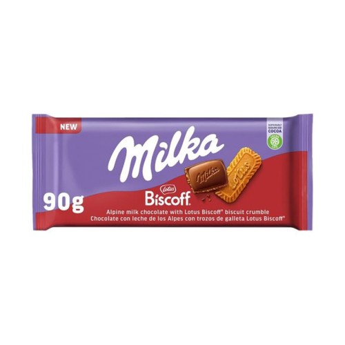 MILKA TAV.LOTUS BISCOFF 90G                       