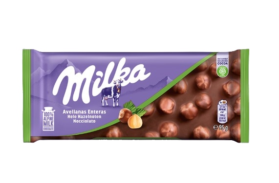 MILKA TAV.NOCCIOLATO 95G                          