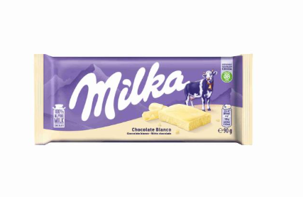 MILKA TAV.CIOCCOLATO BIANCO 90G (4318765)         