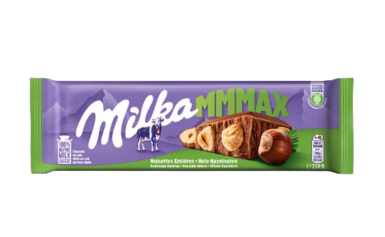 MILKA TAV.NOCCIOLE INTERE 250G (4317074)          