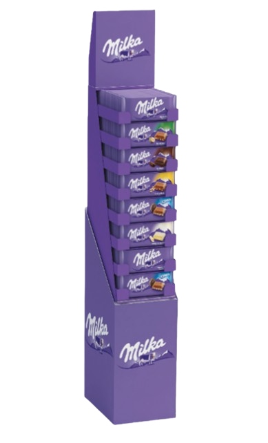 EXPO MILKA TAV. MIX 90G/100G X187PZ               