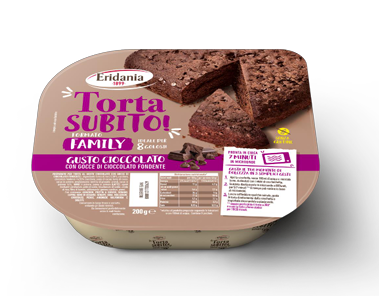 ERIDANIAQ TORTA SUBITO GUSTO CIOCCOLATO GR.200    
