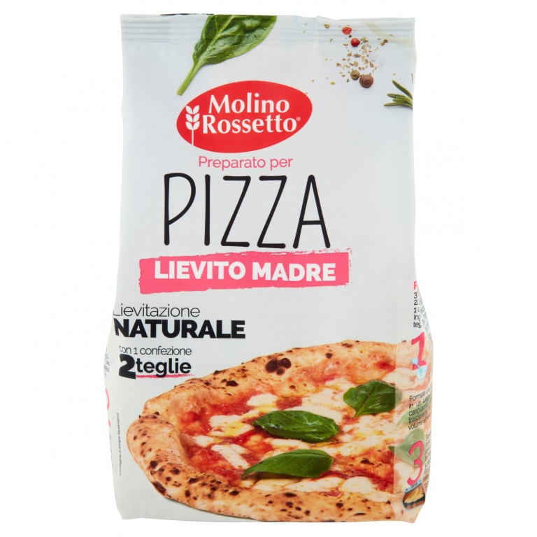 FARINA MOLINO ROSSETTO PIZZA C/LIEVITO GR.750     
