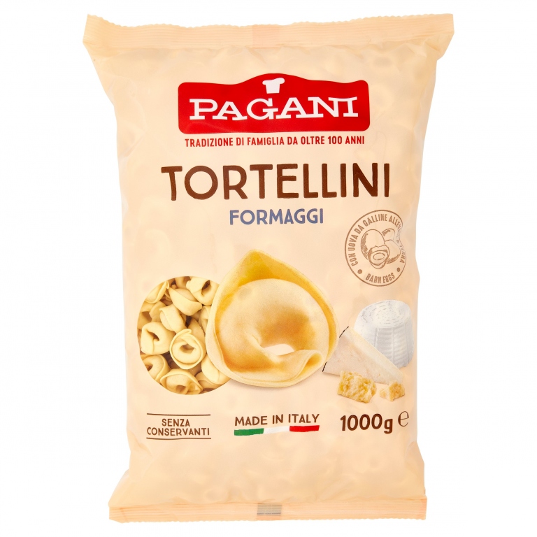 TORTELLINI PAGANI AI FORMAGGI GR.1000             