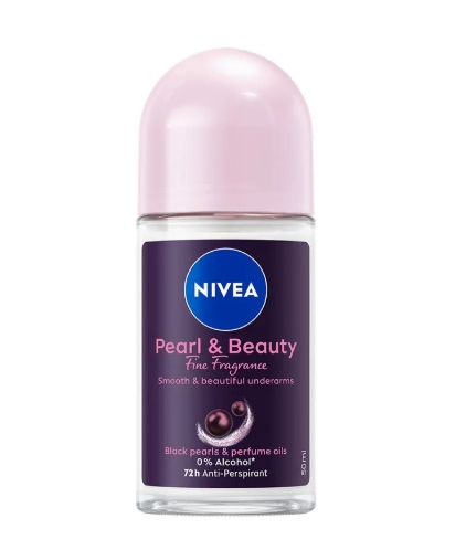 DEO NIVEA ROLL-ON PEARL&BEAUTY BLACK ML50         
