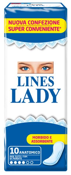 ASS.LINES LADY ANATOMICO PZ.9 NEW                 