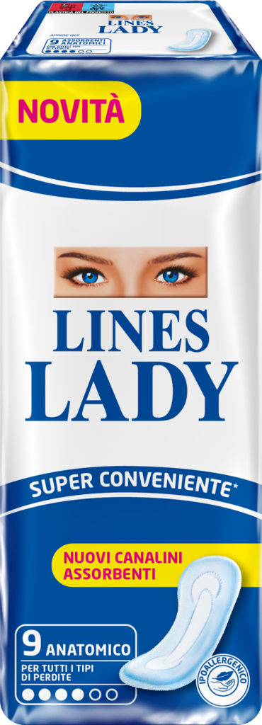 ASS.LINES LADY ANATOMICO PZ.9 NEW                 
