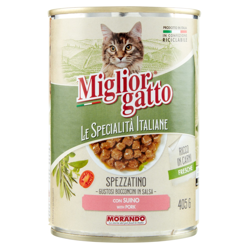 MORANDO GATTO SPEC.ITALIANE BOCC.SUINO GR.405     