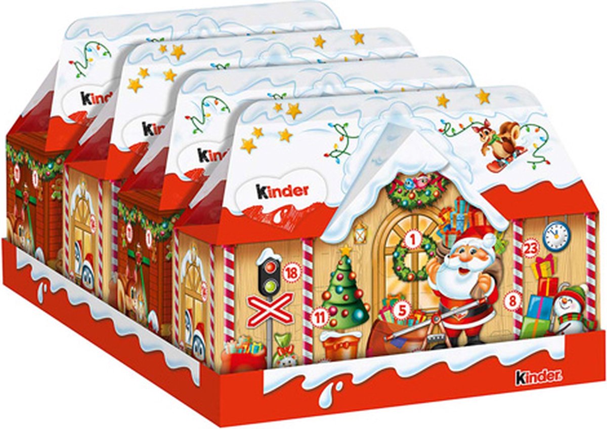 EXPO FERRERO KINDER CAL AVV CASA 3D GR.234X4      