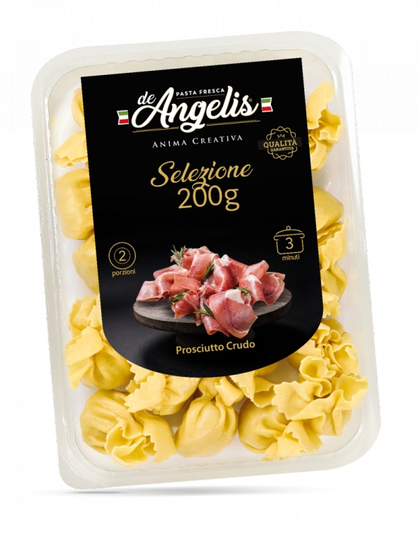 TORTELLINI FRESCHI DEANGELIS CRUDO GR.200         