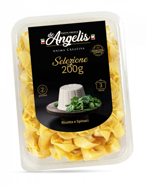 TORTELLINI FRESCHI DEANGELIS RICOTTA SPINACI GR200