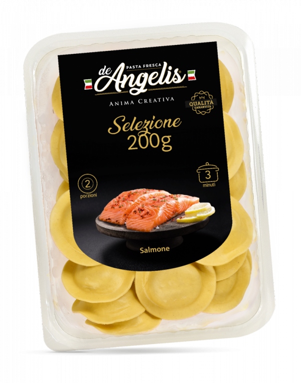 TORTELLINI FRESCHI DEANGELIS SALMONE GR.200 LUNETT