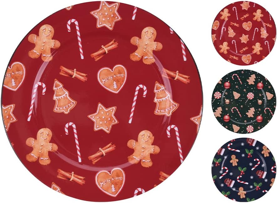 SOTTOPIATTO DECORO NATALIZIO D.33 ASSORTITI       