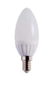 LAMPADA CANDELA LED E14 5W LUCE FREDDA            
