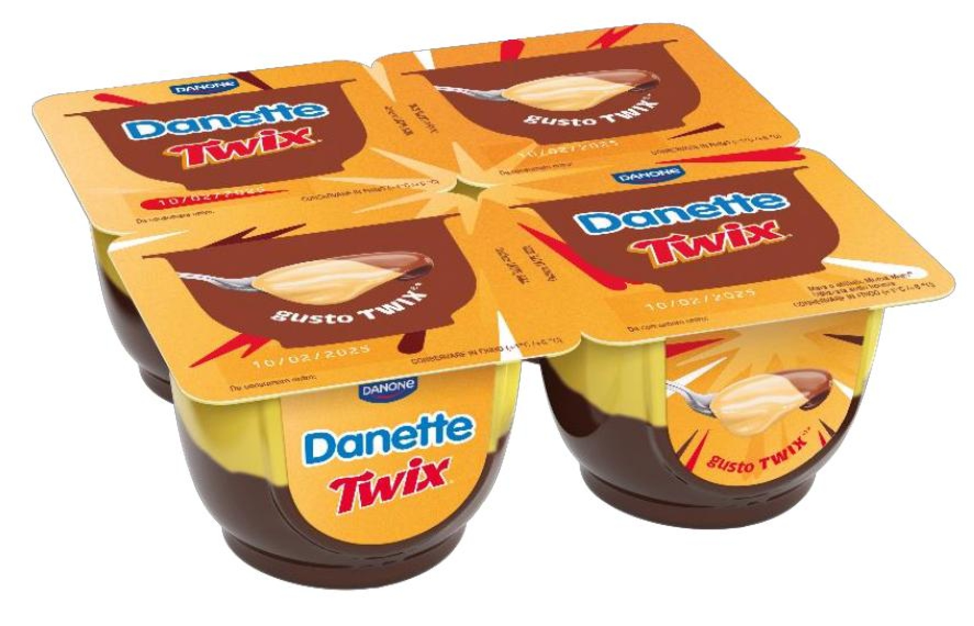 DANETTE TWIX GR.115X4                             
