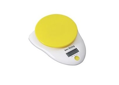 BILANCIA DIGITALE DA CUCINA INNOLIVING GIALLA     