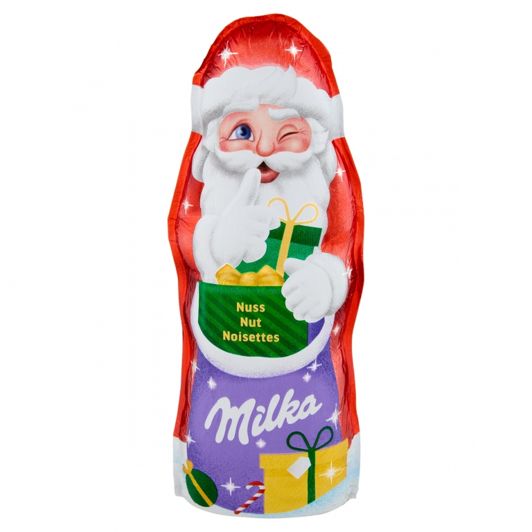 MILKA FIGURA BABBO NATALE NOCCIOLE GR.95          