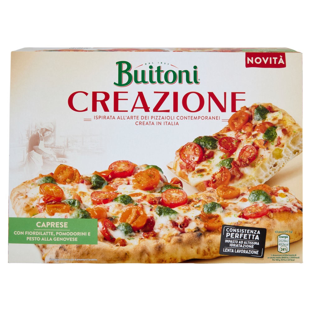 PIZZA BUITONI CREAZIONE CAPRESE G435              