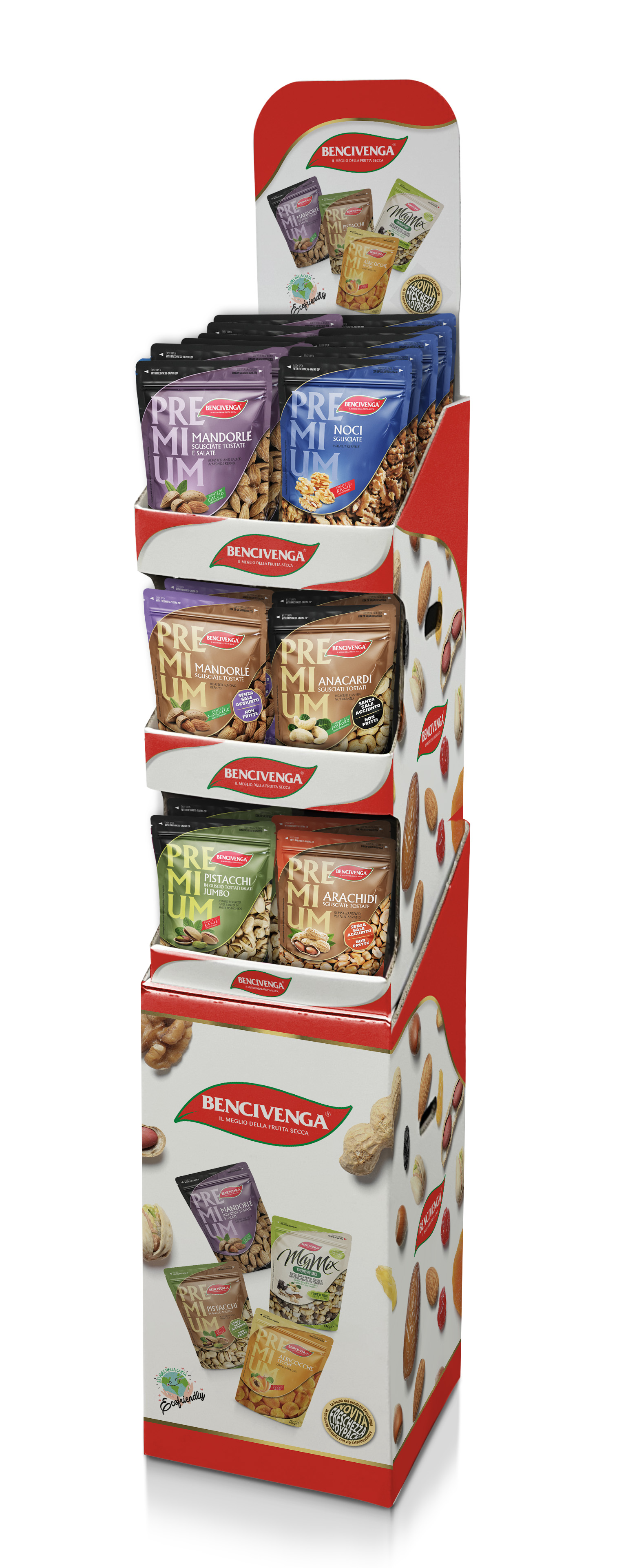 EXPO BENCIVENGA DOYPACK FRUTTA SECCA 150GX60PZ    