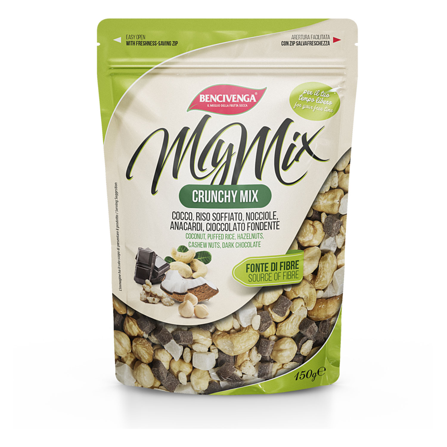 BENCIVENGA CRUNCHY MIX 150G                       