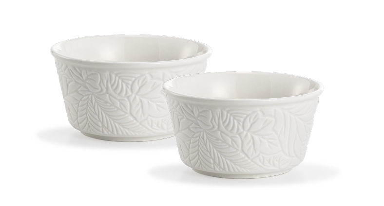 LA PORCELLANA BIANCA BOSCO SET 2 COPPETTE         