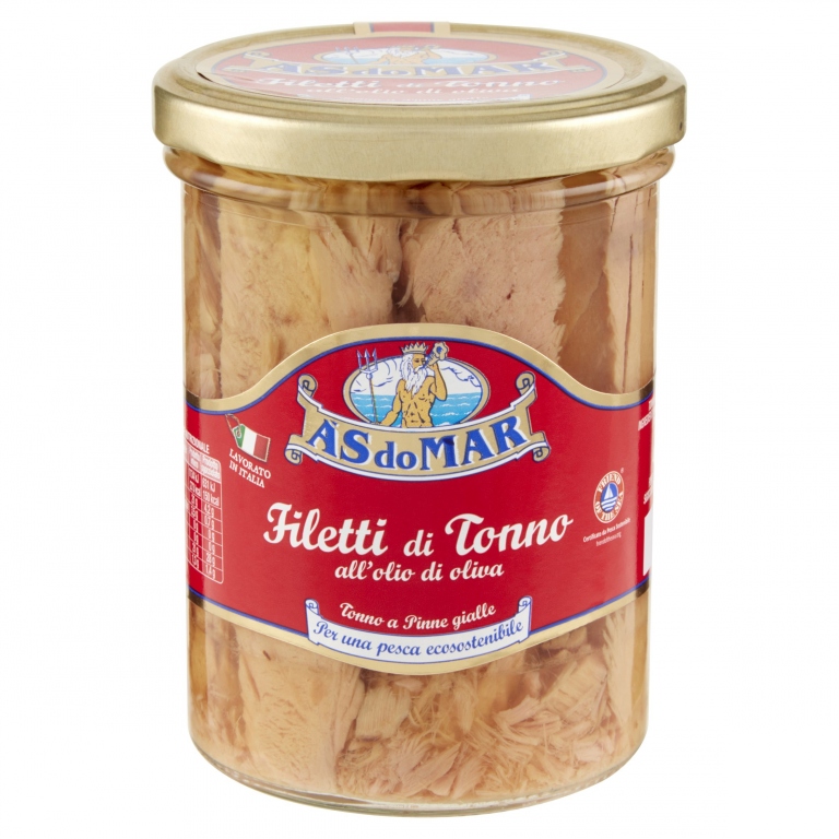 TONNO ASDOMAR FILETTI GR.400 ORO O.OLIVA          