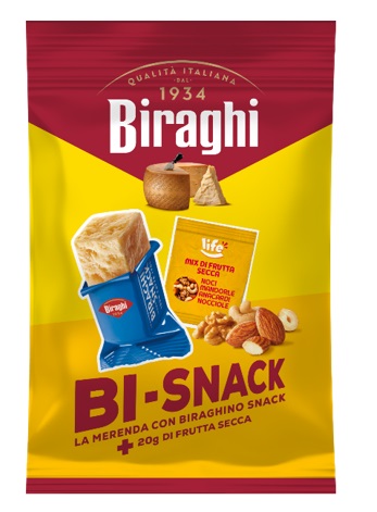 BI-SNACK BIRAGHI FORMAGGIO+FRUTTA SECCA           
