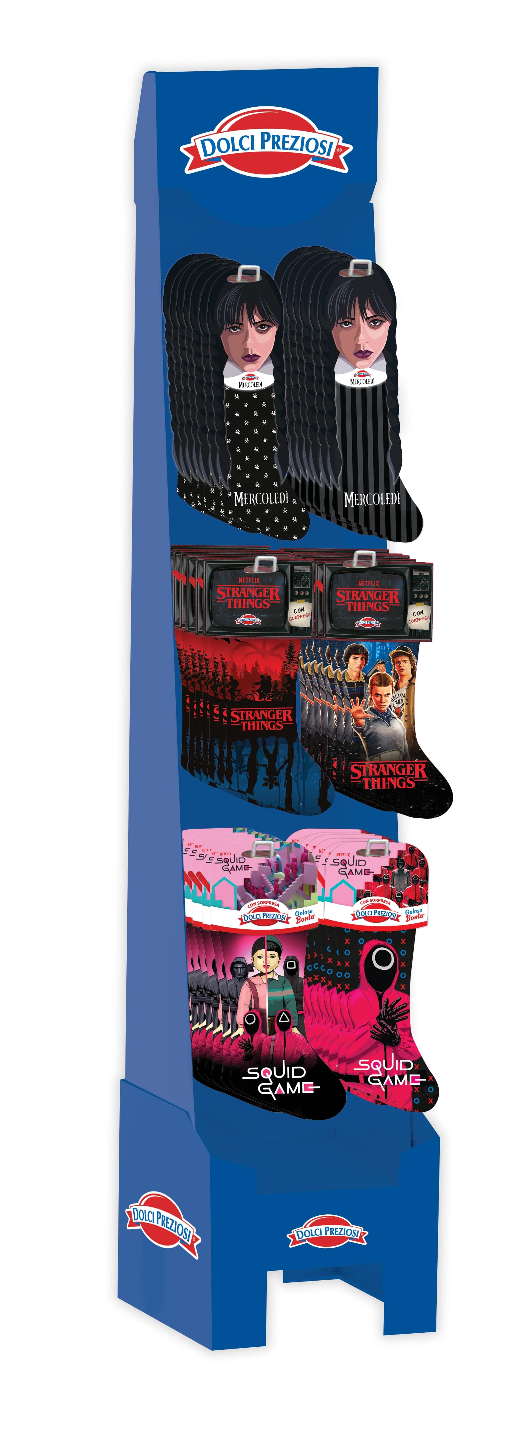 EXPO CALZA DOLCI PREZIOSI MISTO 190GRX42PZ        