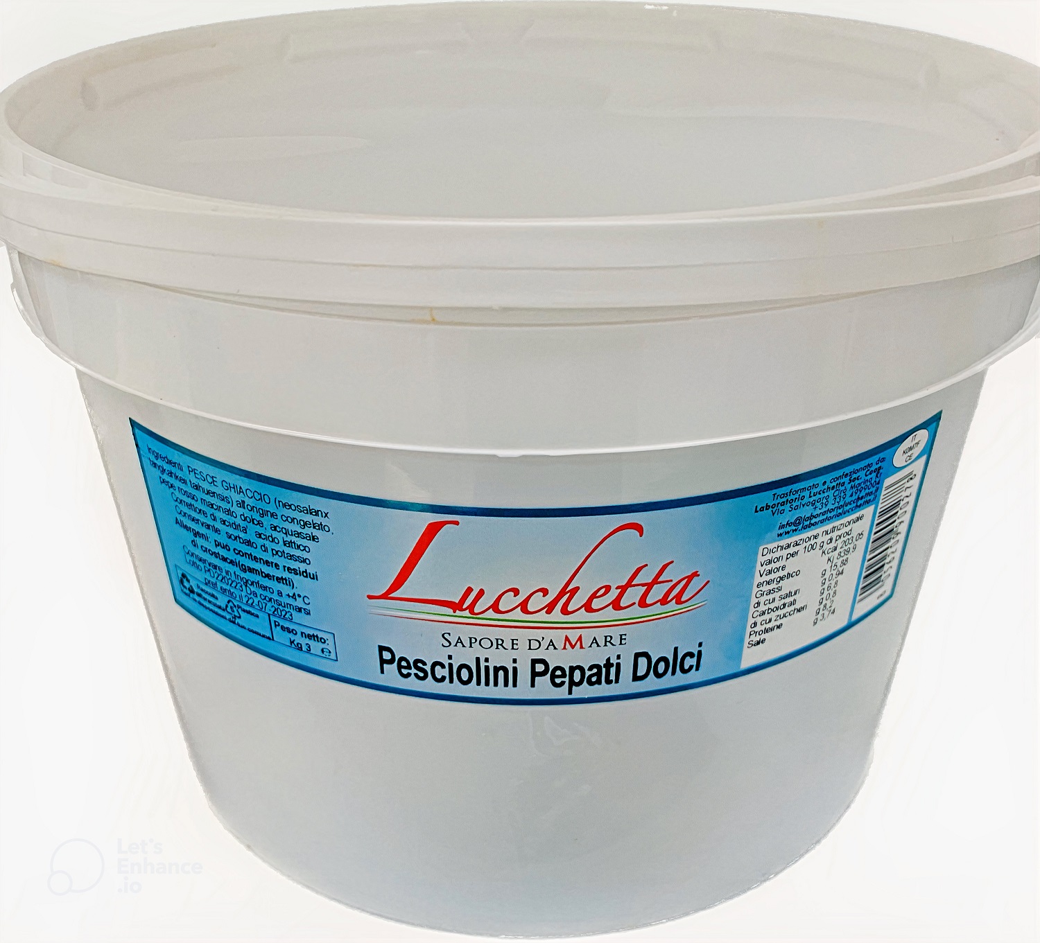 PESCIOLINI PEPATI DOLCI GK.3 LUCCHETTA GRIGETTO   