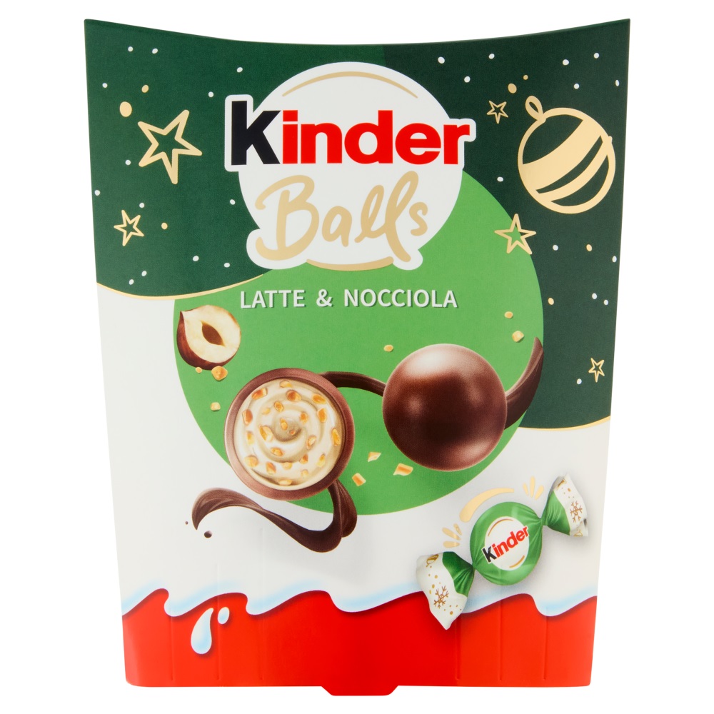 FERRERO KINDER BALLS NOCCIOLA GR.90               