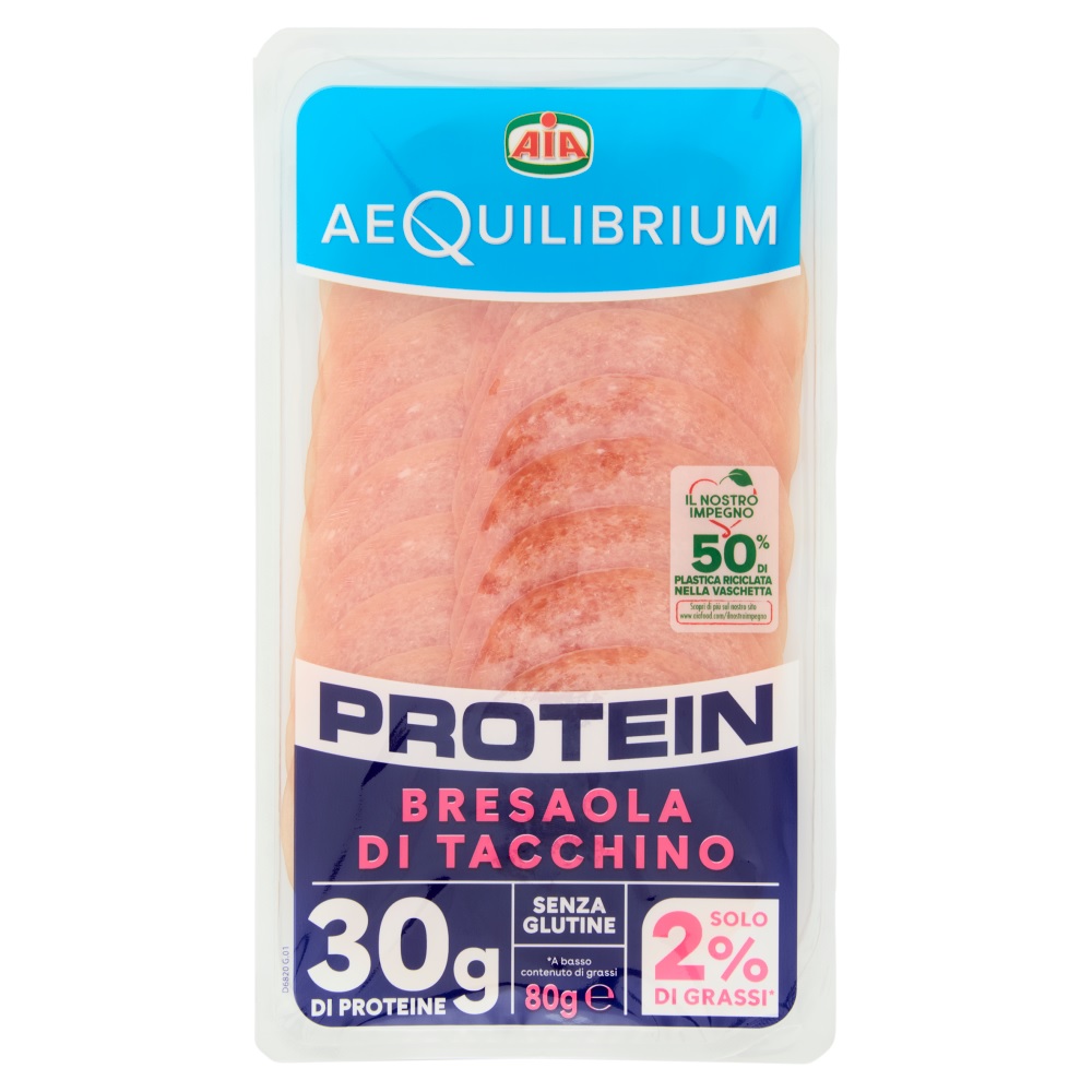 AEQUILIBRIUM PROTEIN BRESAOLA DI TACCHINO GR.80   