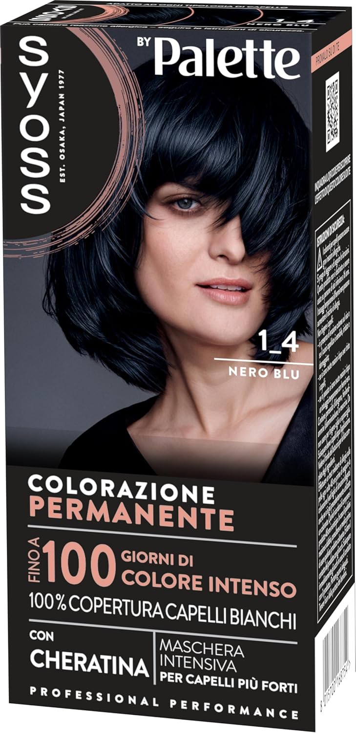 COLOR.SYOSS BY PALETTE 1-4 NERO BLU               