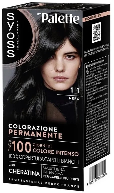 COLOR.SYOSS BY PALETTE 1-1 NERO                   