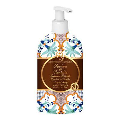 SAPONE LIQ.AQUAVIVA ML500 AMBRA&VAN.              