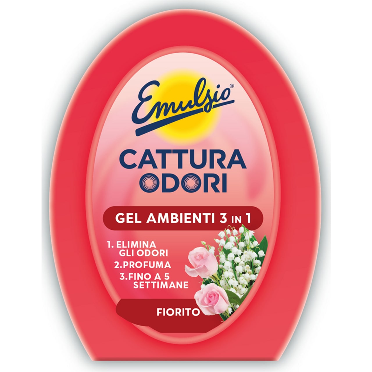 EMULSIO CATTIVIODORI GEL GR.150 ROSA              