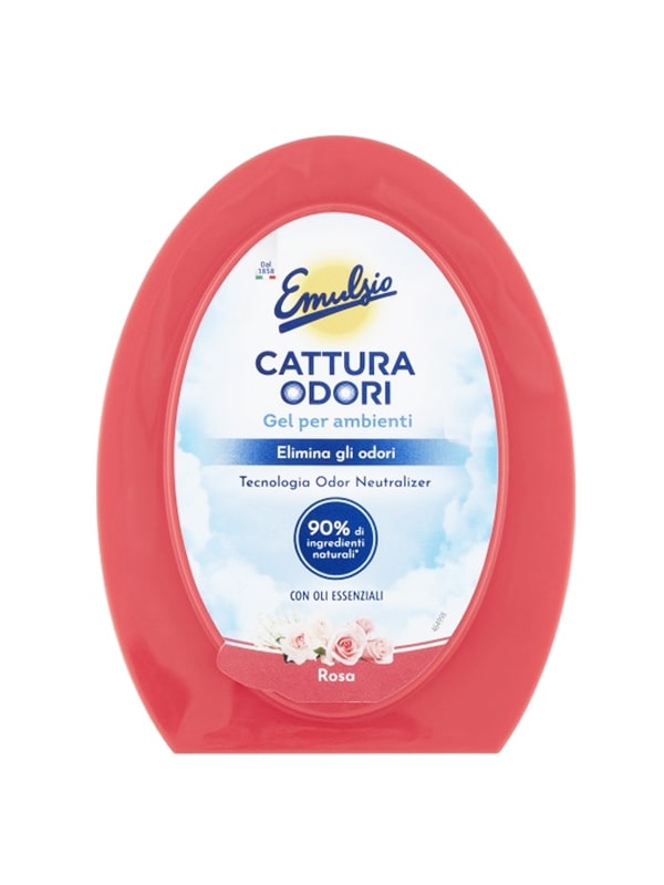 EMULSIO CATTURAODORI GEL GR.150 ROSA              