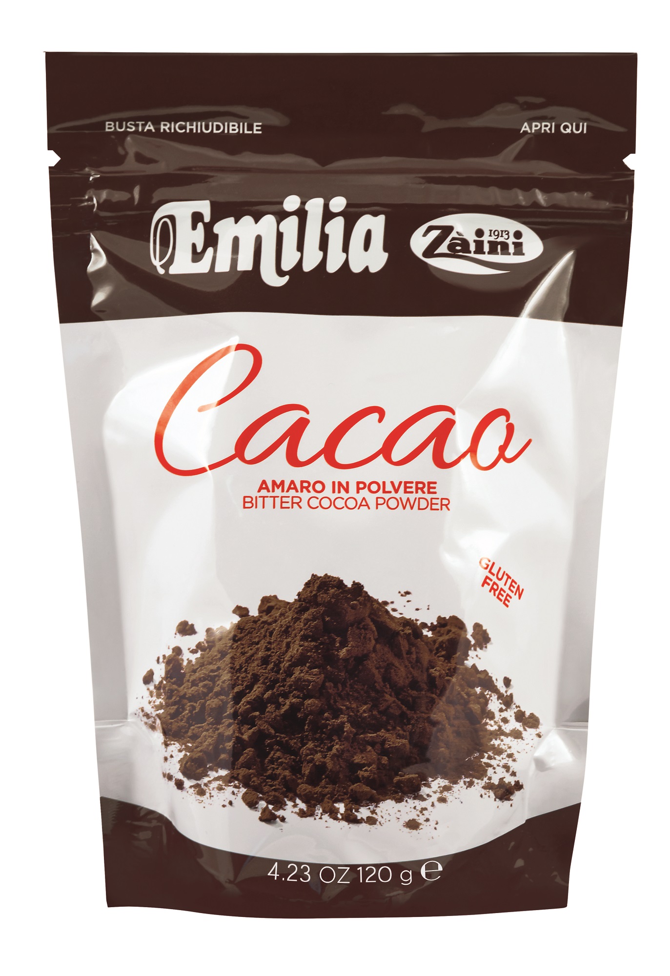 CACAO ZAINI AMARO GR.120 BUSTA                    