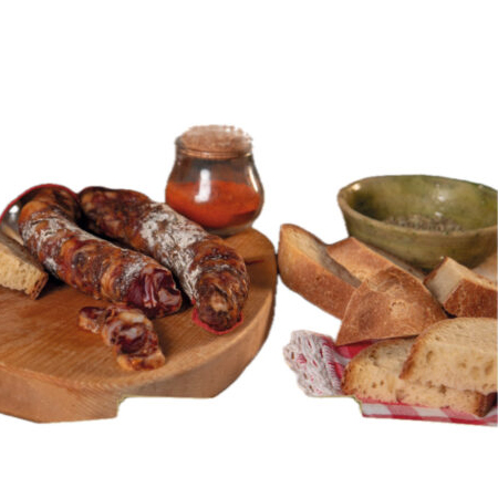 SALSICCIA PICCANTE ISOTTA SALUMI AL KG.           