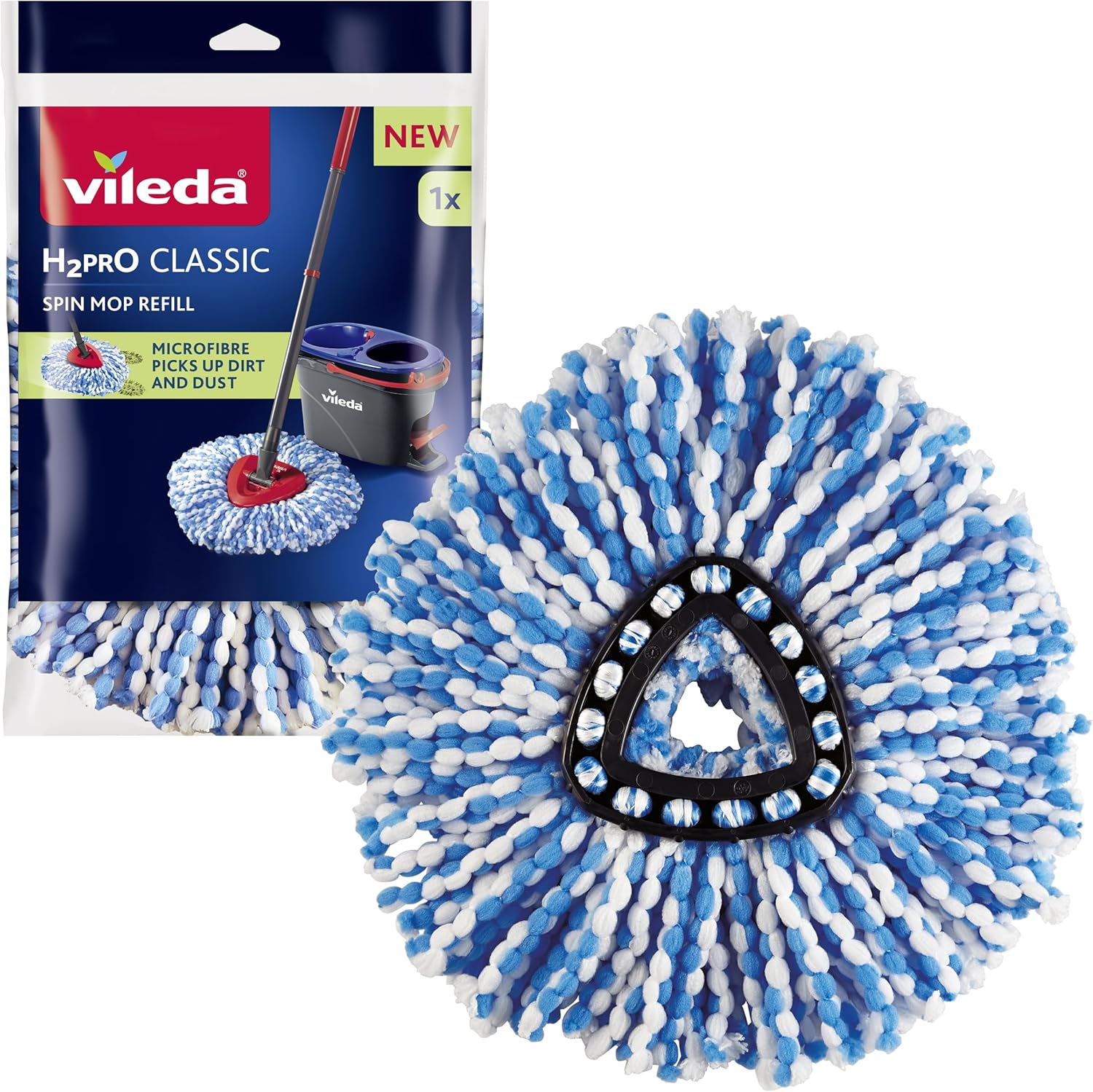 VILEDA H2PRO SPINMOP RICAMBIO                     