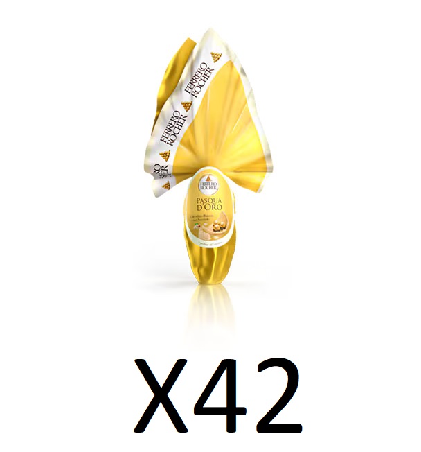 UOVO FERRERO ROCHER WHITE GR.340X42               