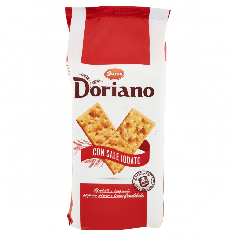 CRACKERS DORIANO SALATI FLOWPACK 500G             