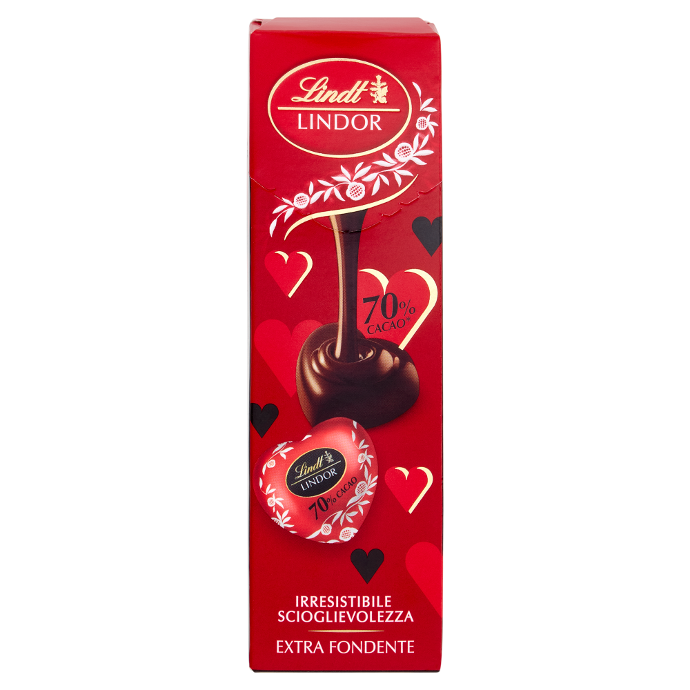 LINDT CUORE LINDOR FONDENTE TUBO GR.41            