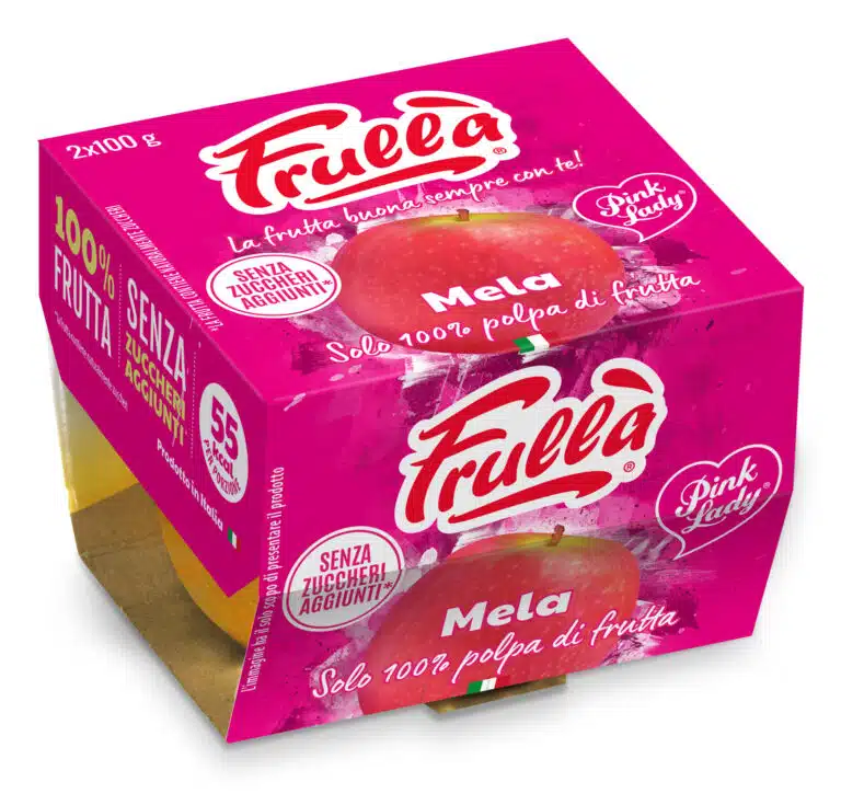 FRULLA' POLPA DI FRUTTA MELA PINK LADY 100X2 GR.  