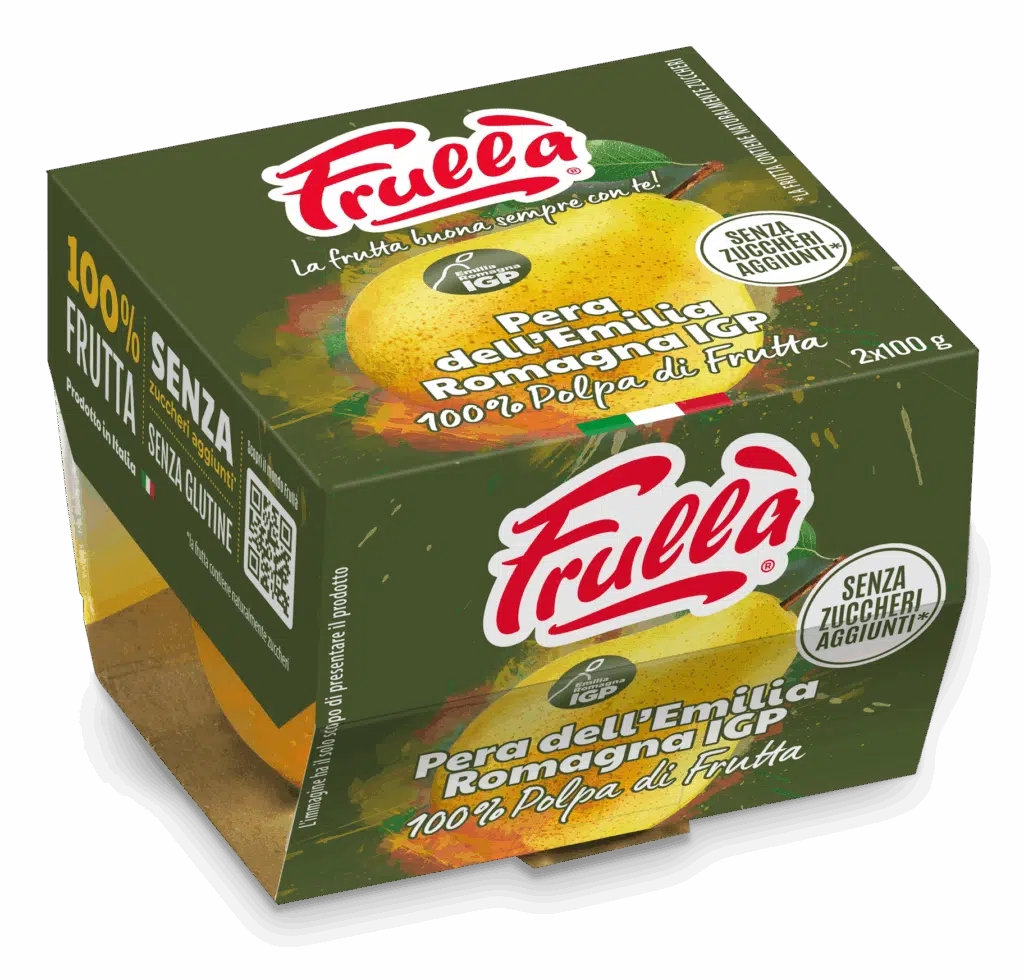 FRULLA' POLPA DI FRUTTA PERA IGP 100X2 GR.        